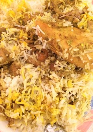 صورة لوصفة رز برياني