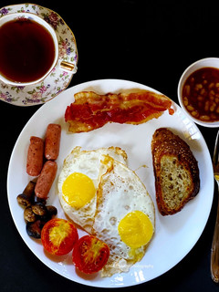 A picture of English Breakfast.