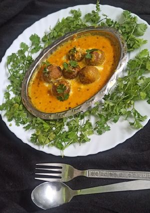कच्चे केले के शाही कोफ्ते रेसिपी मुख्य फोटो