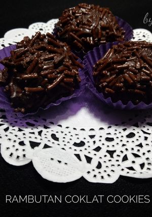 Foto resep Kue kering rambutan coklat enaaaaak