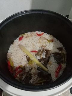 Foto resep Nasi liwet magic com