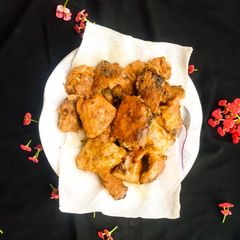 A picture of Gurasa fried with egg.