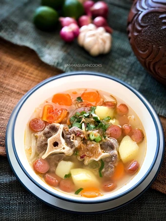 Langkah Mudah untuk Membuat Resep Sop Buntut Sapi @mamasusancooks Anti Ribet, Mantap
