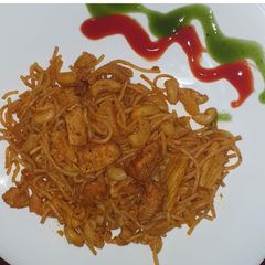 A picture of Chicken sparoni.