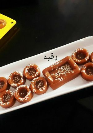 عکسی از دستور شکلات کارامل ماستی