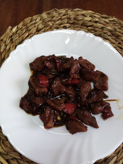 Una foto de Cerdo agridulce con verduras, estilo chino
