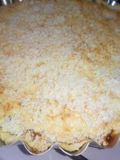 Una foto de Tarta de coco y dulce de leche 🥥