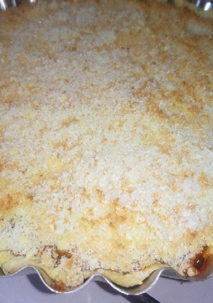 Una foto de Tarta de coco y dulce de leche 🥥