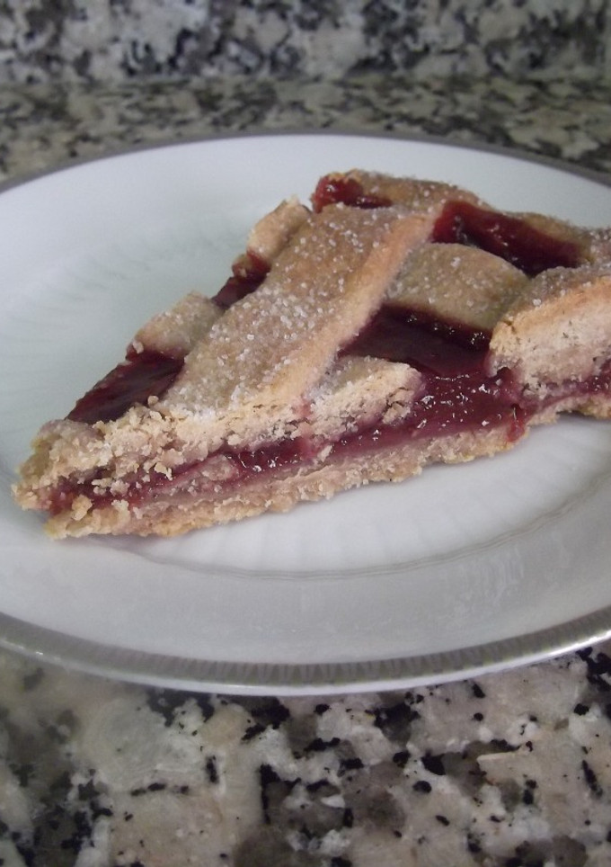 Una foto de Tarta linzer