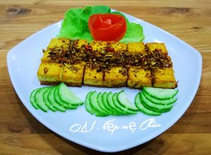 Hình của món Đậu hũ chiên sả ớt.