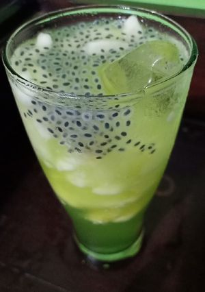 Foto resep Es Timun Suri Selasih