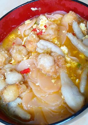 Foto resep Seblak ceker siomay