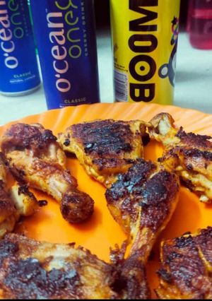 ग्रिल्ड चिकन इन ओवन (grilled chicken in oven recipe in Hindi) रेसिपी मुख्य फोटो