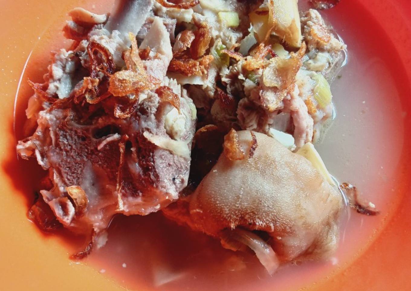 Sop kambing sederhana