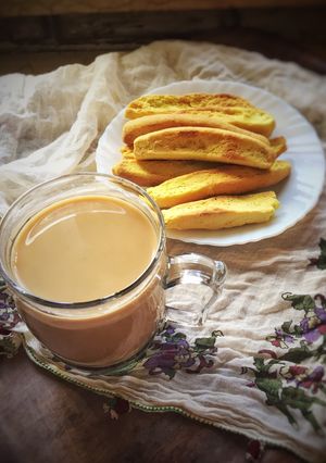 صورة لوصفة شاي بلبن نوبي مضبوط