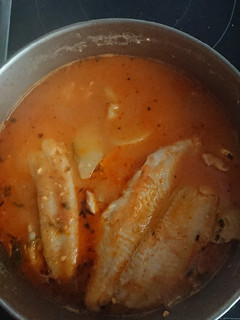 Una foto de Guisado de pescado