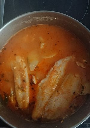 Una foto de Guisado de pescado