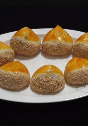 รูปของ ขนมมันจู/ขนมญี่ปุ่น (Wagashi Kuri Manju) Manki Chestnuts