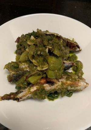 Foto resep Ikan cue sambel hijau