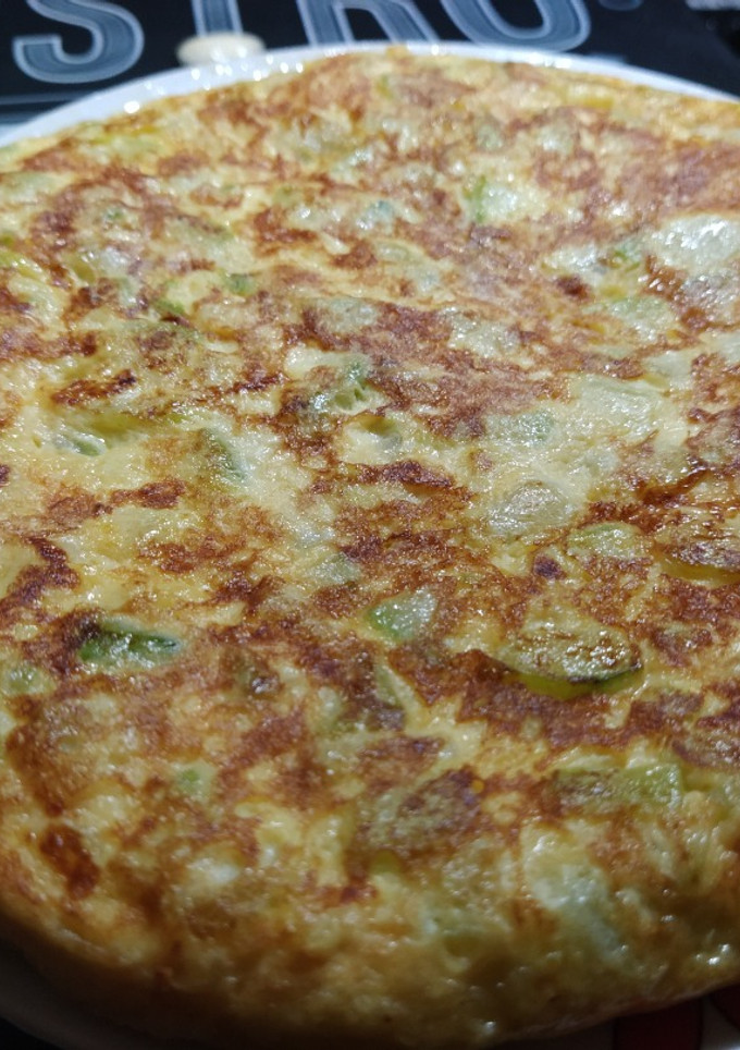 Una foto de Tortilla de calabacín