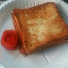 A picture of Egg toast.