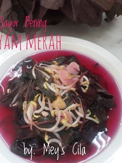 Foto resep Sayur Bening Bayam Merah
