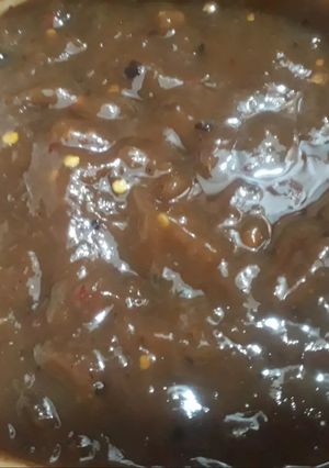 A picture of Imli ki chutney.