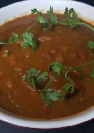 A picture of Rajma Masala Curry.