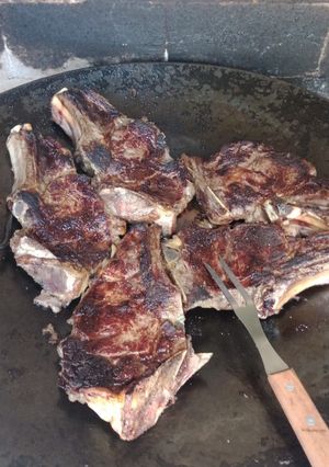 Una foto de Costilla redonda al disco