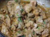 Afghani style chicken karahi