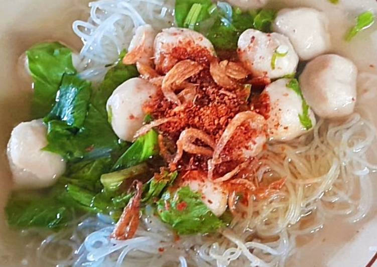 #9 Bakso simple enak ala anak kost