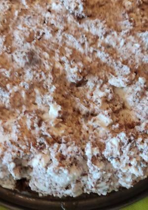 Una foto de Pastel de stracciatella
