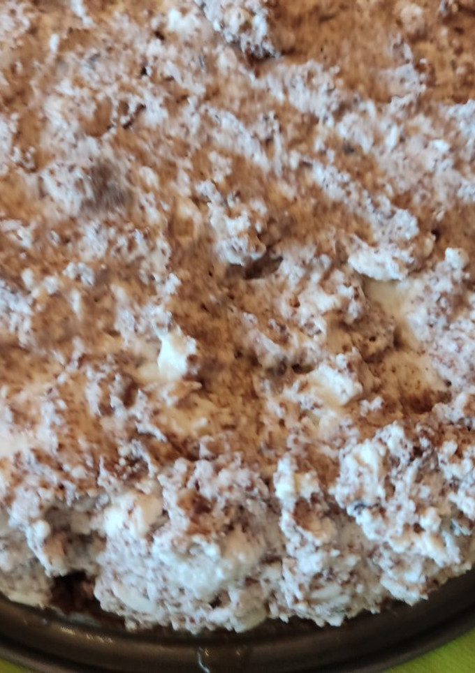 Una foto de Pastel de stracciatella