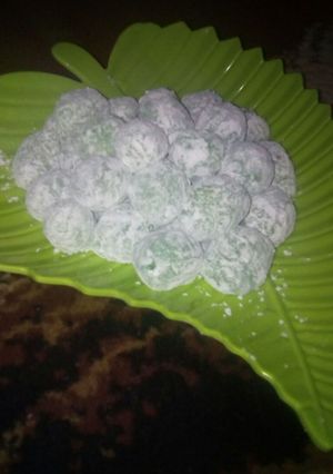 Foto resep Mochi isi kacang bluebery