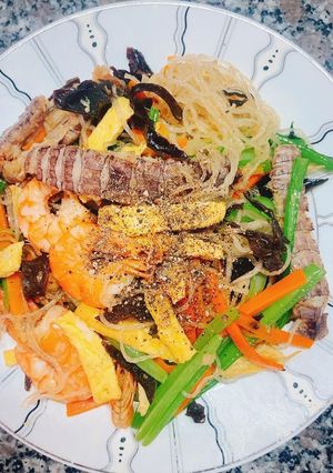 Hình của món Miến xào.