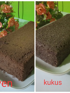 Foto resep Bolu ketan hitam versi kukus dan oven