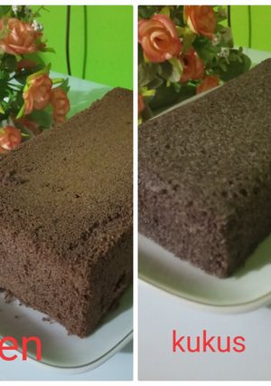 Foto resep Bolu ketan hitam versi kukus dan oven