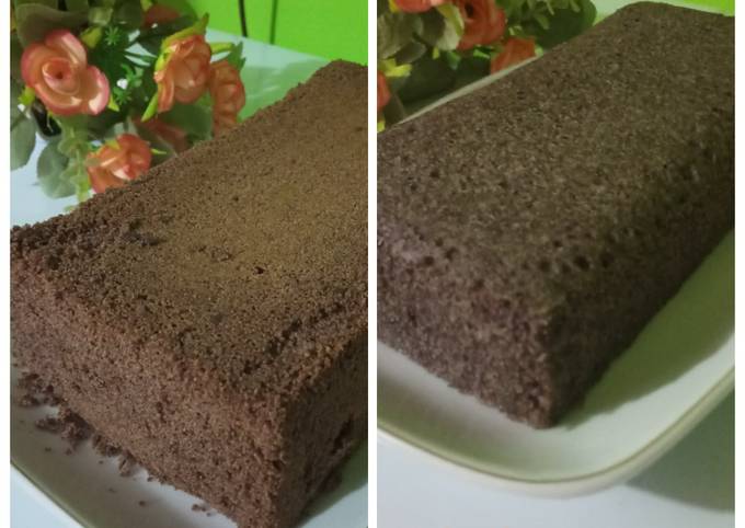 Bolu ketan hitam versi kukus dan oven