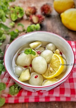 Foto resep Manisan rambutan