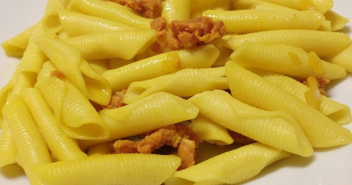 Garganelli con zafferano e salsiccia Recipe by Miss Fluffy's Cooking  (Angie's Italian Cooking) - Cookpad