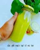 Sữa yến mạch hạt kê mix bơ