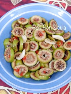 Hình của món Quả Sung Muối Xổi.