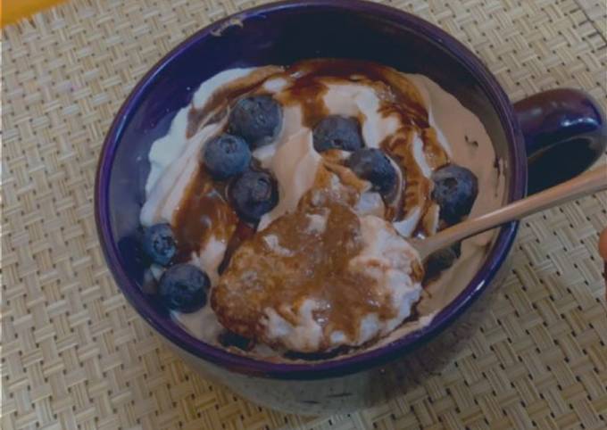 Low calorie chocolate mug cake