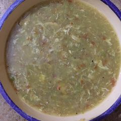 A picture of Chicken veg soup By Mahi Ahsan Shah.