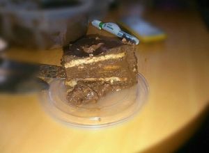 Una foto de Torta fría de Chocolate