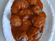 Una foto de manitas de cerdo rellenas