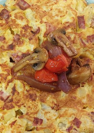 Una foto de Tortilla Española o Tortilla de papas, receta fácil