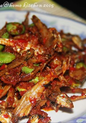 Foto resep Sambel teri pete
