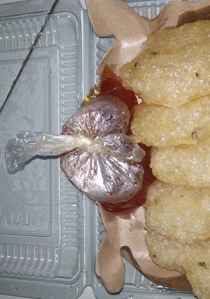 Foto resep Cireng nasi dengan bumbu rujak