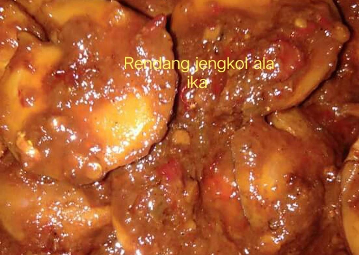 Rendang jengkol